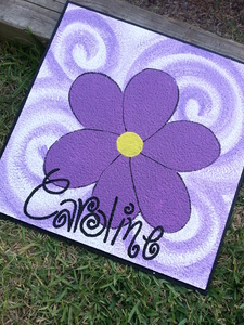 Bulletin board - flower
